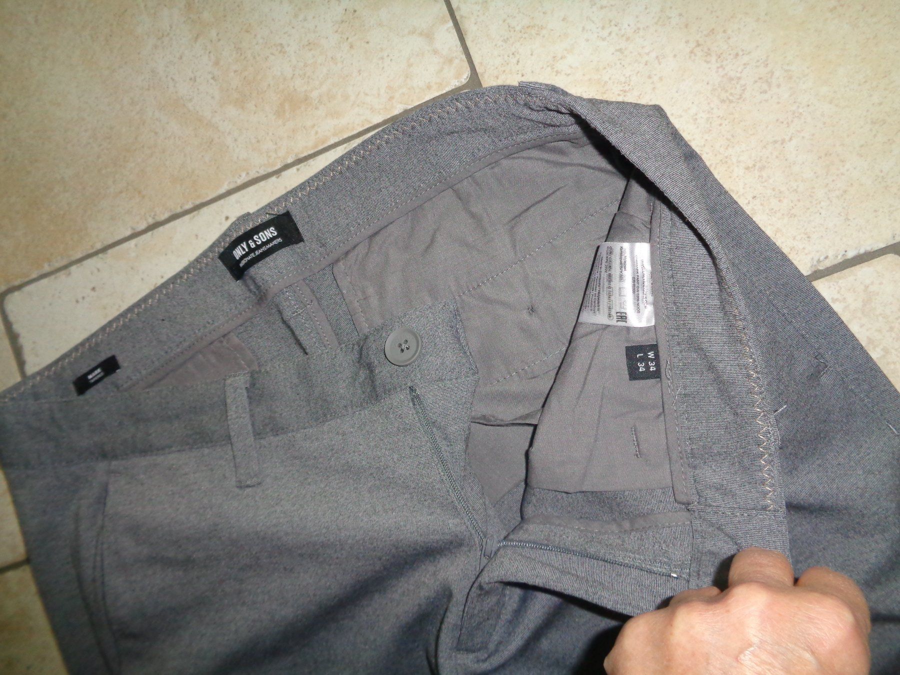 Pantaloni: Hose Only & Sons  Grösse W34 / L34 – Usato da Kreuzlingen venduto da Robi-2003 3