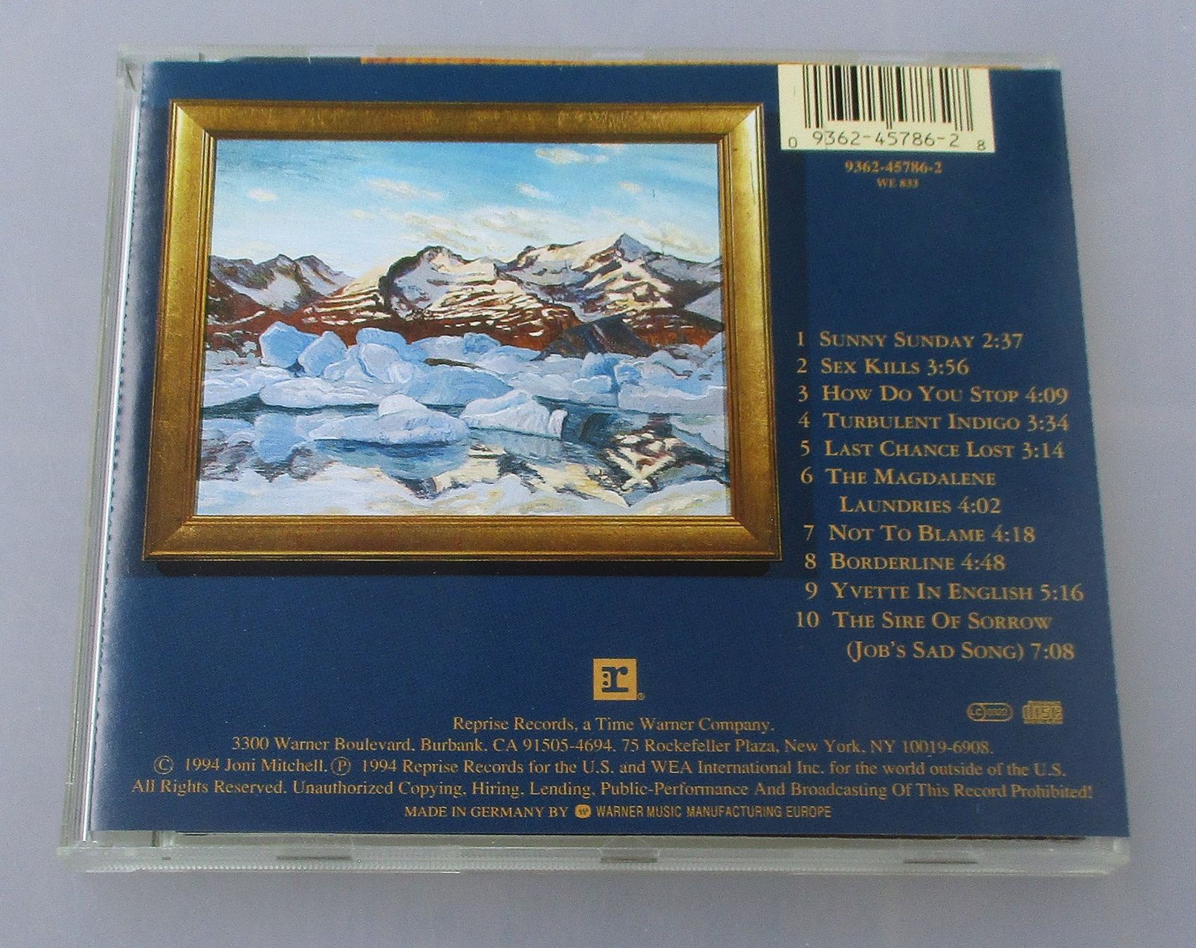 CD: JONI MITCHELL - Turbulent Indigo – Usato da Wattwil venduto da Muriel11 1