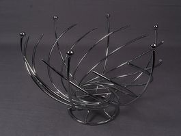 FRUECHTESCHALE Metall 6 Armig