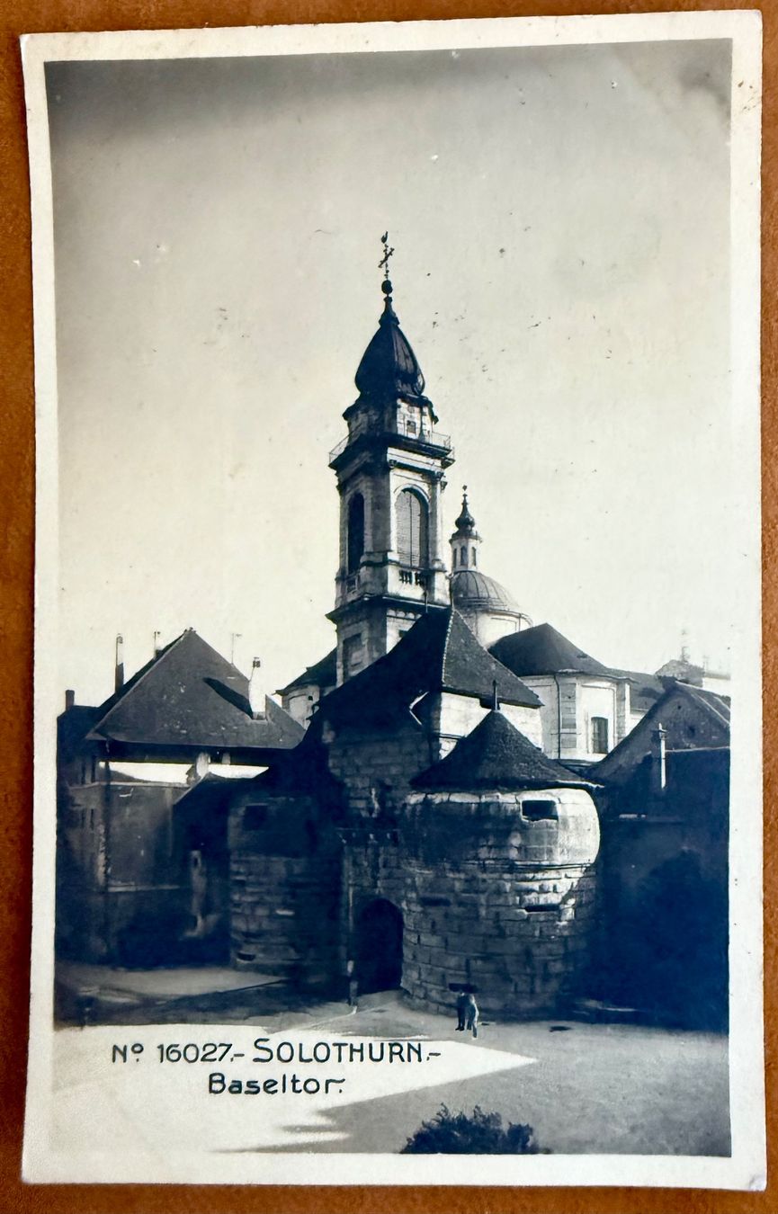 Cartoline postali: Solothurn - Baseltor 1930 – Usato da Lutry venduto da Ediego