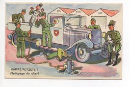 MILITÄR Jux-AK Karre Putzete ! Lastwagen