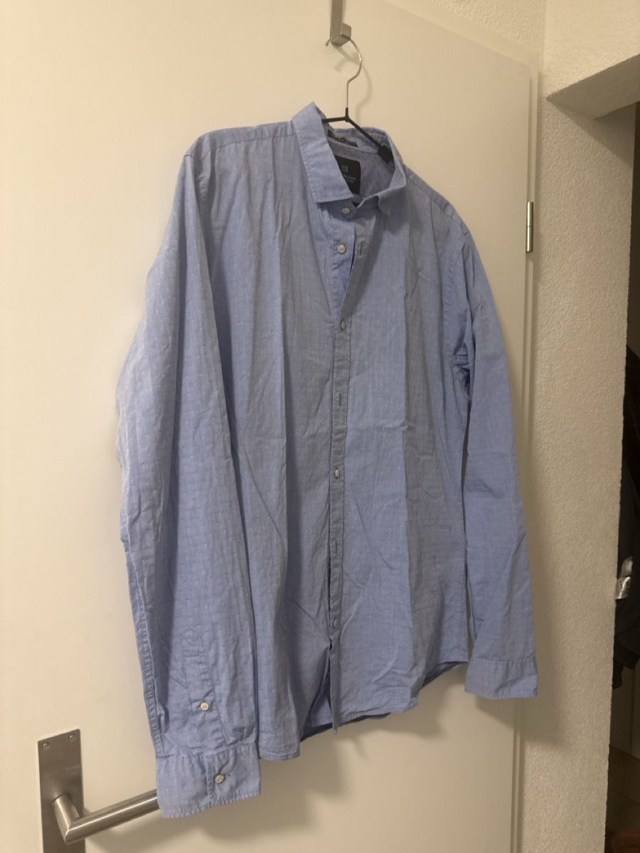 Hemden: Herren Hemd Scotch & Soda hellblau Grösse L – Gebraucht aus Bern von fab_tx65