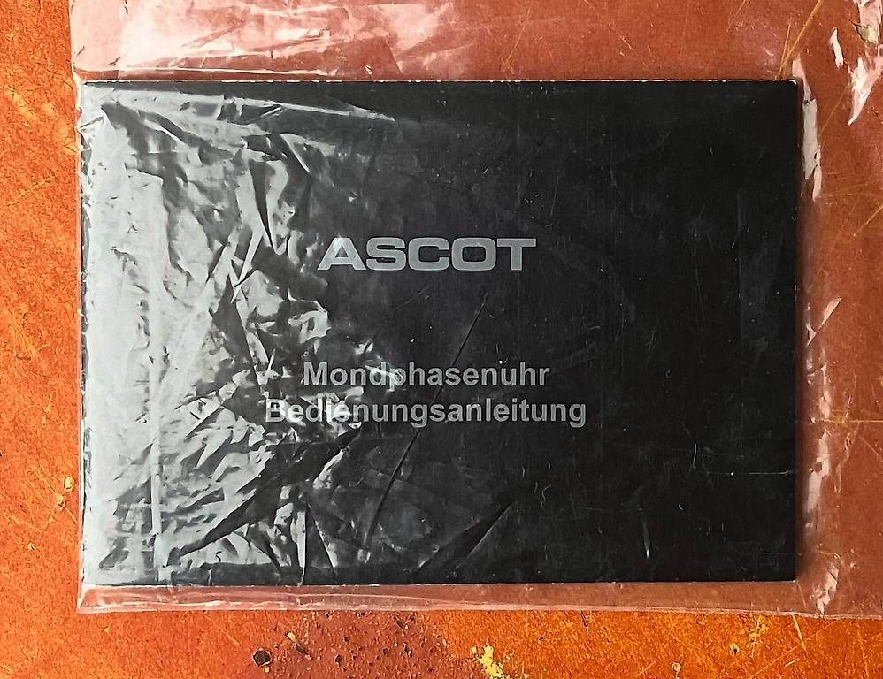 Orologi: Mondphasen-Armbanduhr ASCOT – Usato da Winterthur venduto da trailmichi 1