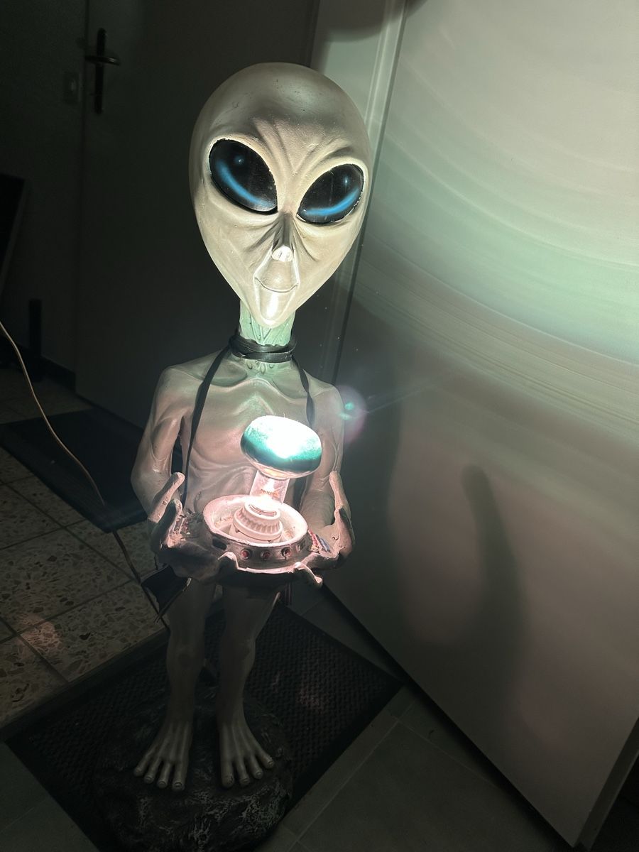Statuette: Ausserirdischer lampe  – Usato da Reinach AG venduto da rares75 7