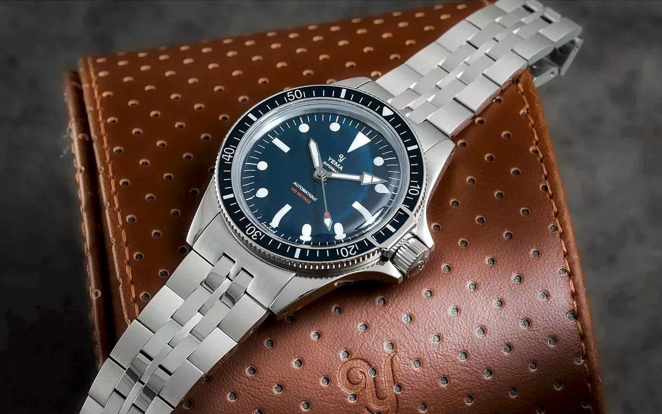 Yema Uhren: Yema Superman 500 Mysterious Blue 39mm – Neu und originalverpackt aus Itingen von bubibu 2