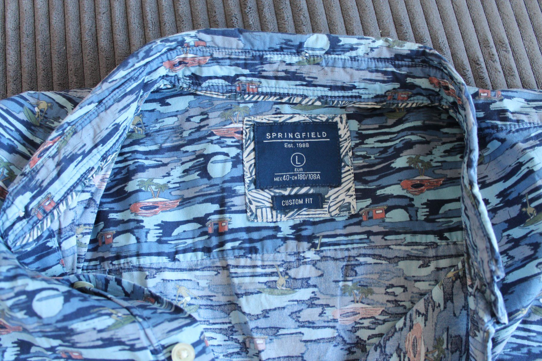 Camicie: Chemise SPRINGFIELD taille L – Usato da Chez-le-Bart venduto da jasse 2