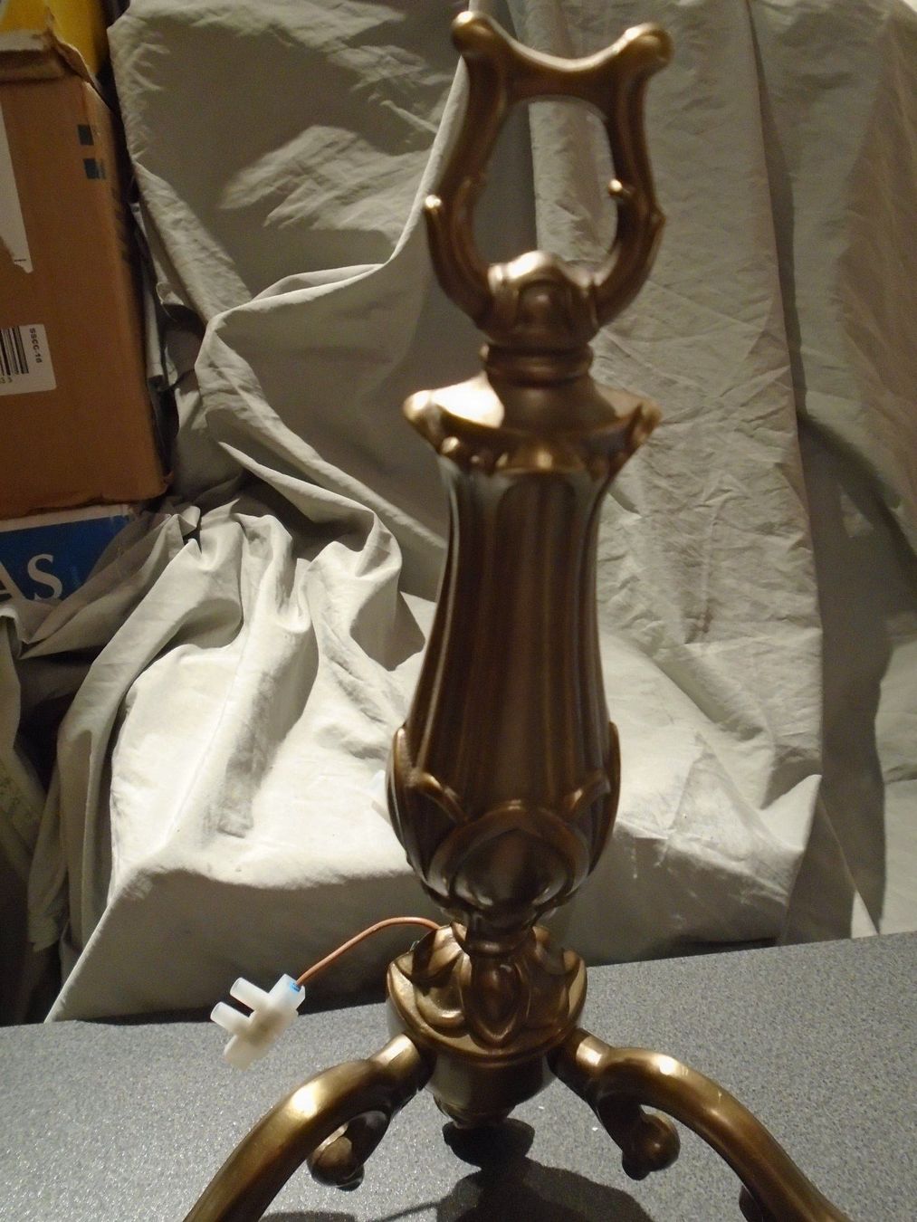Lampade: Wandleuchte goldfarbig/bronce, 2x60 W – Usato da Zürich venduto da abraxas1291 1