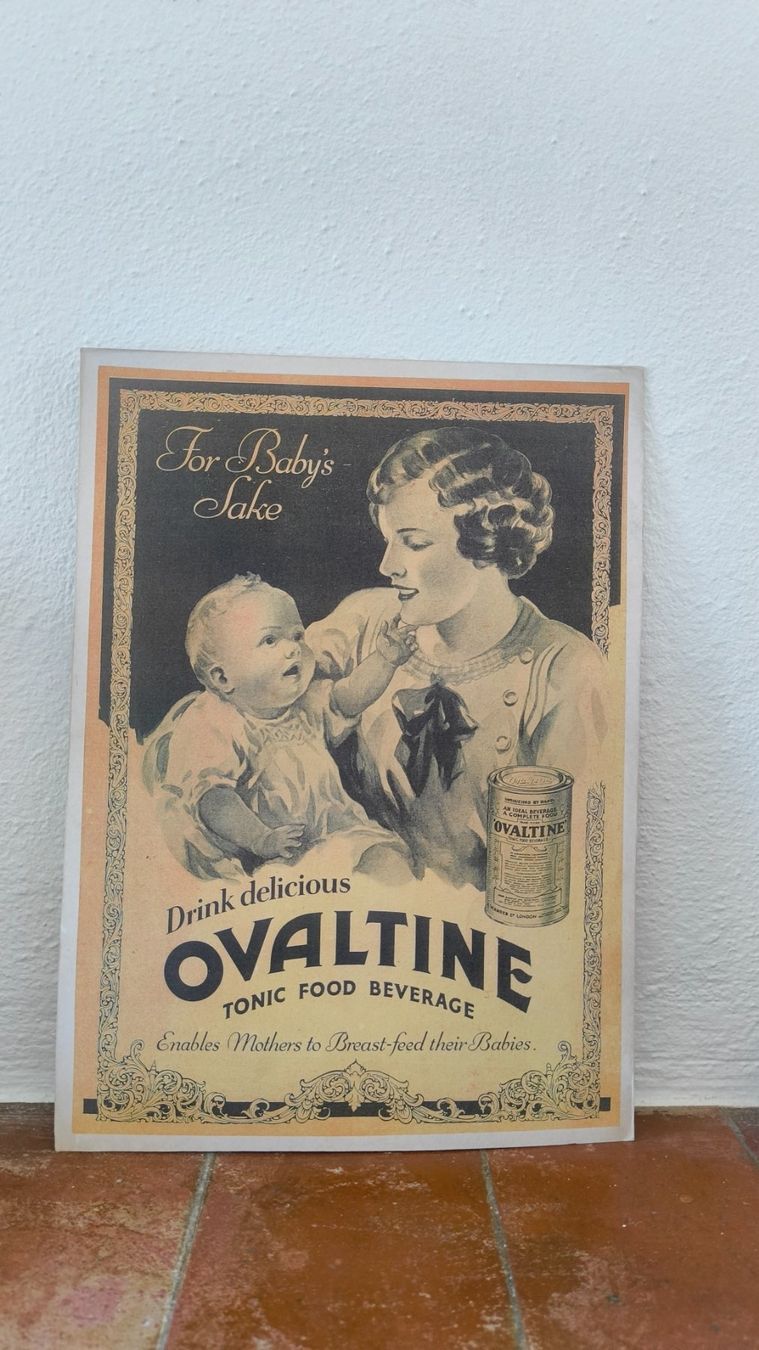 Foto & Immagini: Vintage Ovaltine poster – Usato da Pedrinate venduto da Abitandmore