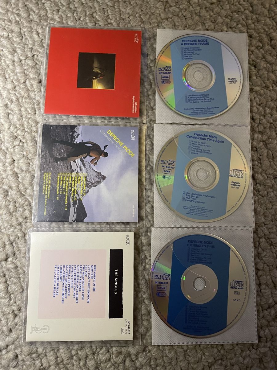 CDs: 3x Depeche Mode  – D'occasion à Reinach AG par trigger7811 1