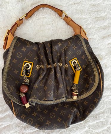 Louis Vuitton Monogram Canvas Kalahari GM Hobo Tasche Limit.