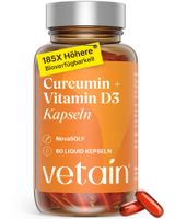 Kurkuma NovaSOL Curcumin + Vitamin D3, 60 Kapseln