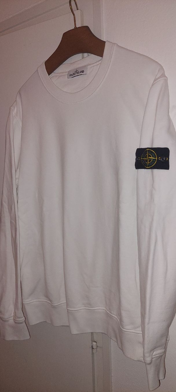 Stone Island Maglioni & Felpe: STONE ISLAND PULLOVER XL BLANC AVEC ÉTIQUETTE et CERTILOGO – Nuovo (secondo la descrizione) da Orpund venduto da Biennerome