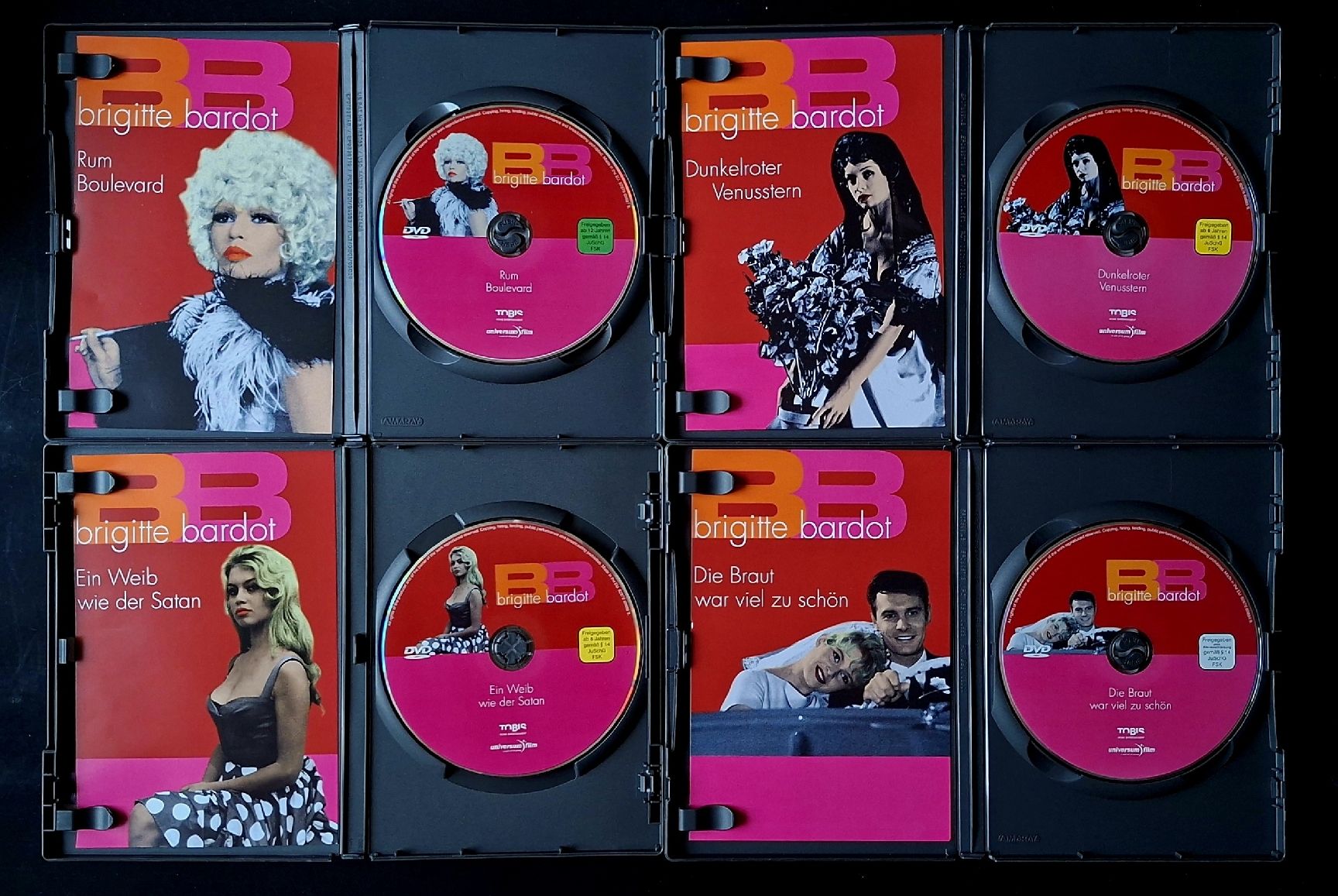 Tutti i DVDs: Brigitte Bardot DVD Collection Box-Set - 4 Filme  – Usato da Liestal venduto da Abimos 4