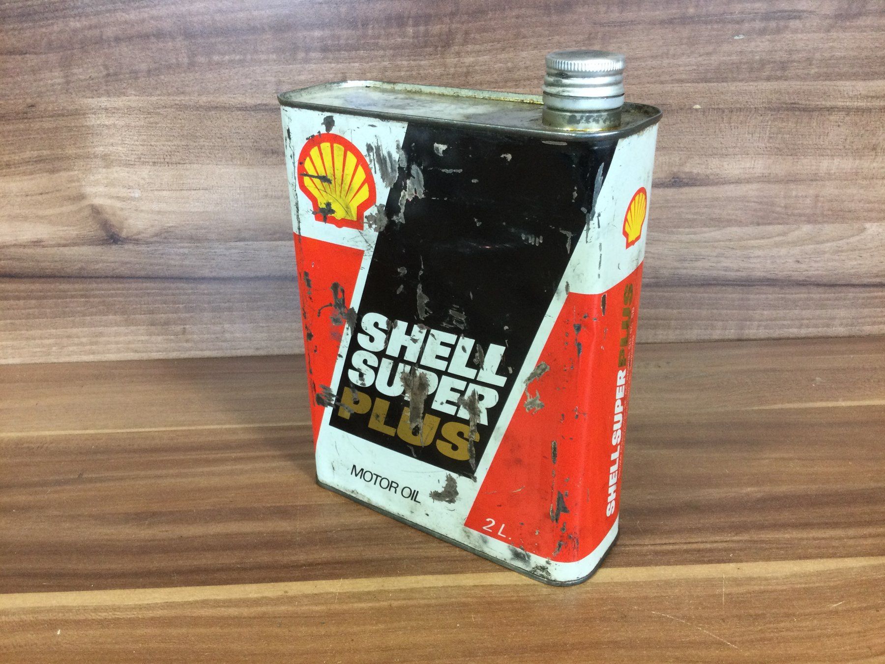 Shell Ecriteaux: Gebrauchte Shell Motoren Öl Dose Kanister – D'occasion à Wangen SZ par kuriosum12