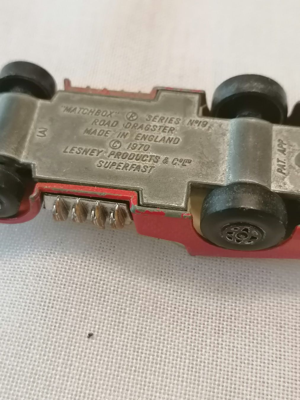 Matchbox Modellini d'auto: Matchbox - Nr.19 Road Dragster – Usato da Basel venduto da vintagecollector 4