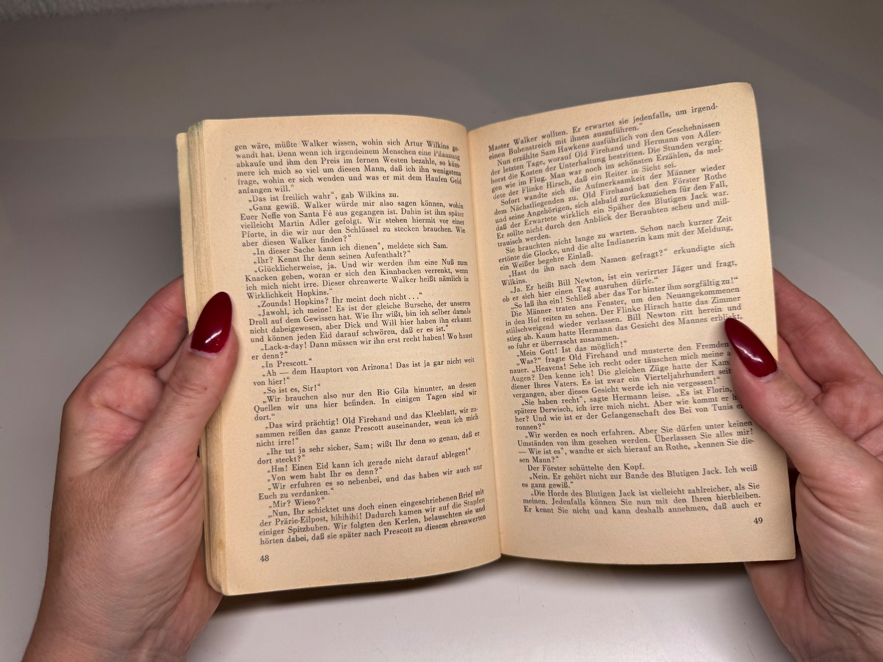 Libri: ROMAN: Karl May, Im Tal des Todes – Usato da Grosswangen venduto da Kleine.Knoepfe 4