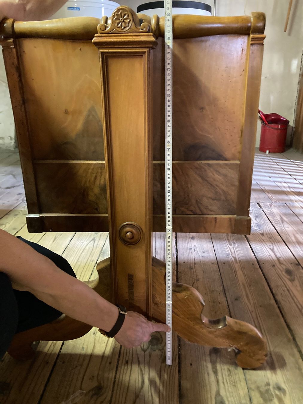 Sdraiette & Sdraiette a dondolo: Antike Wiege aus Holz – Usato da Gossau SG venduto da cmock 5