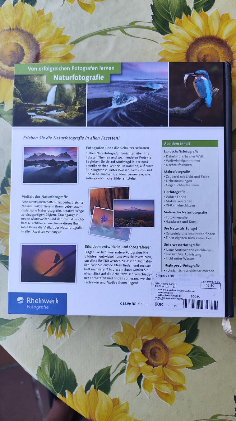 Libri: Naturfotografie – Usato da Fehraltorf venduto da Welltea73 1