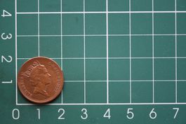 währung  great britain one penny 1992
