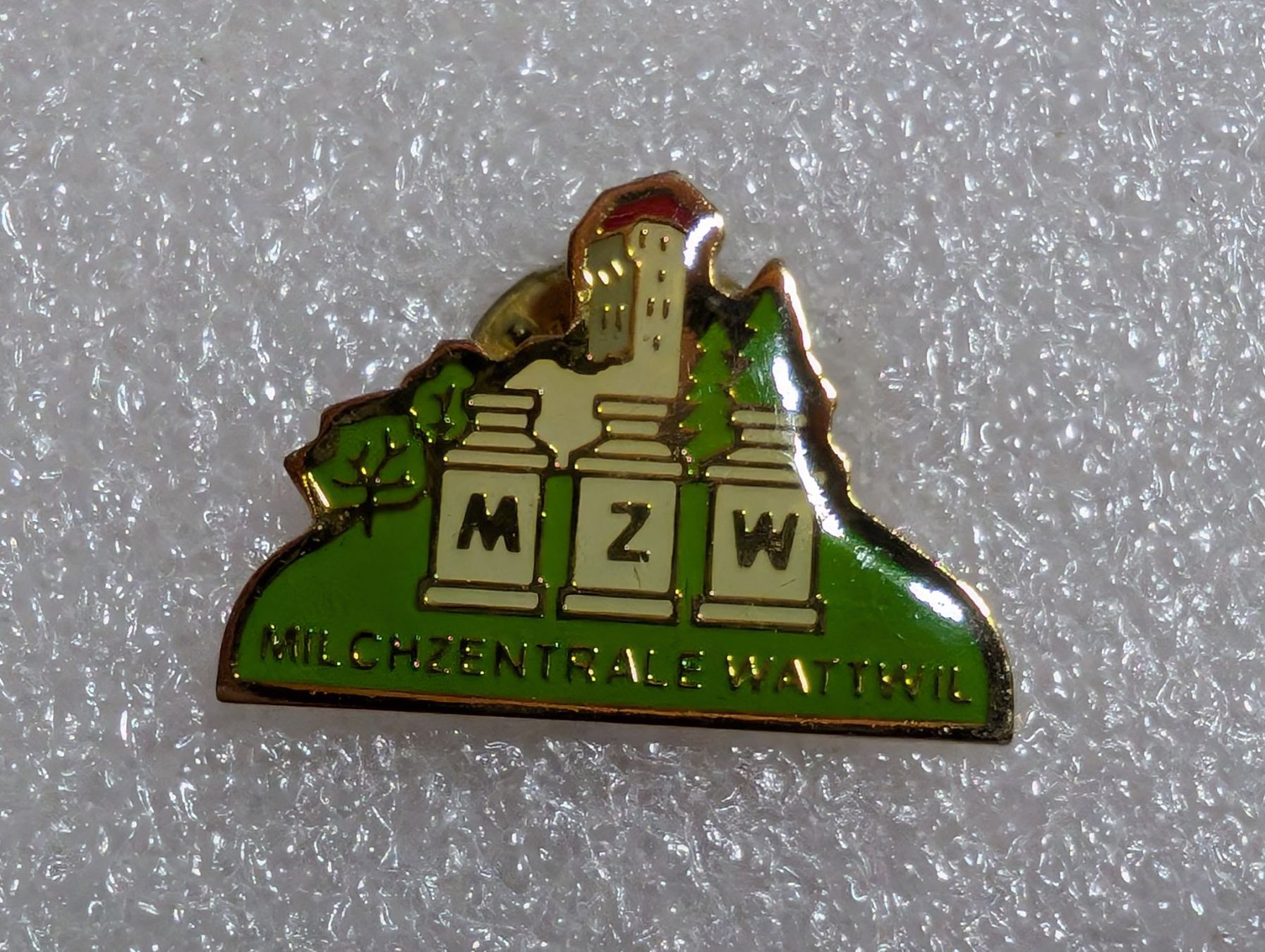 Plaketten & Abzeichen: Ansteckpin 251: MZW – Gebraucht aus Oppligen von Pin-Fall-Shop