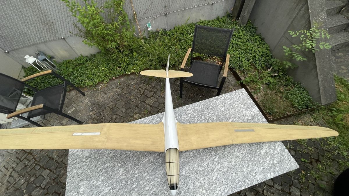 Modellismo RC: Modellsegelflugzeug Reiher – Usato da Luzern venduto da Swisseagle 1