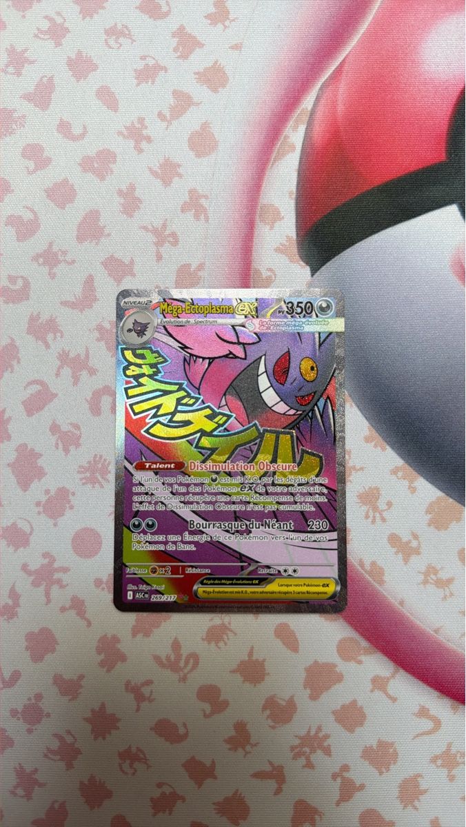 Pokémon Carte collezionabili: Carte Pokémon Mega Ectoplasma EX 269/217 – Nuovo (secondo la descrizione) da Conches venduto da yor_6h2m