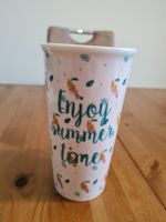 Tasse Becher Keramik Tukan Sommer, Enjoy summer time