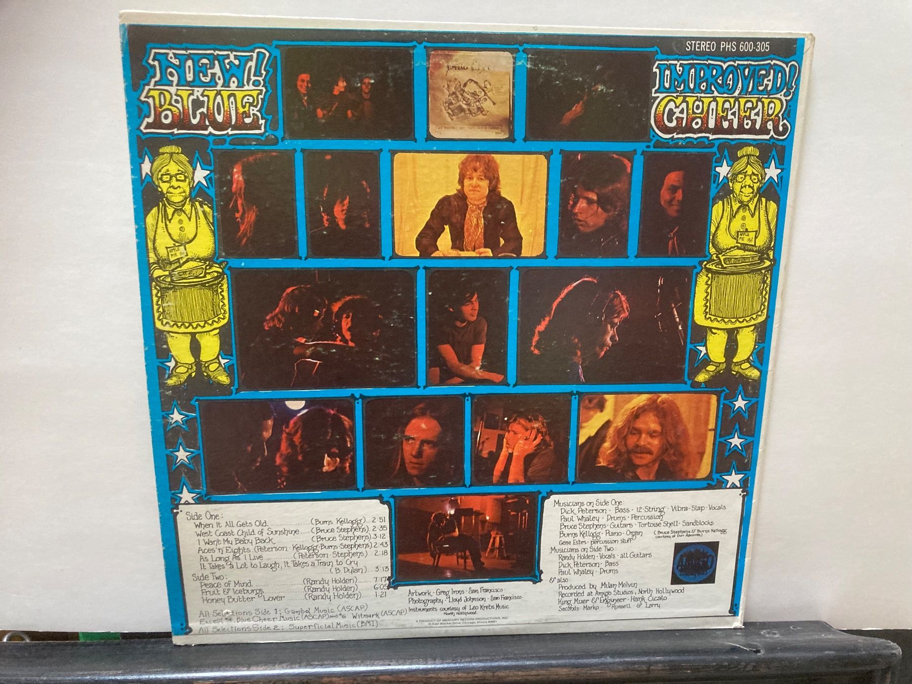 Schallplatten: Blue Cheer - New ! Improved ! - LP - RAR – Gebraucht aus zürich von papalapa 1