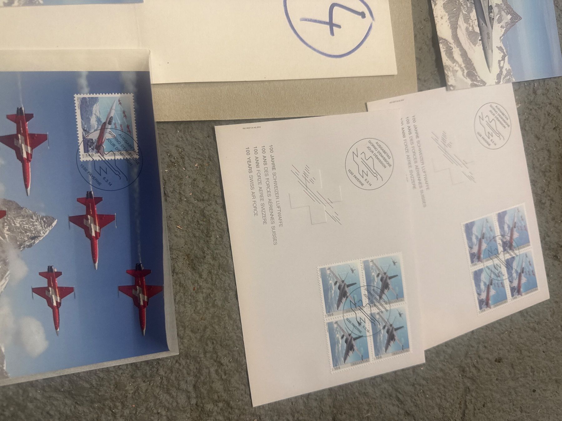 Alle Briefmarken: Timbres  avions chasse pièce – Gebraucht aus chalais von Lamarie88 2