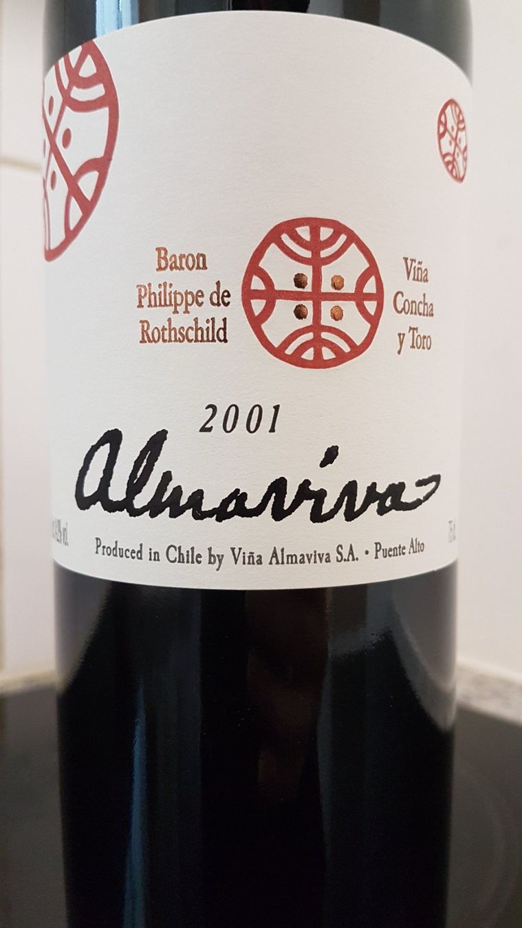 Vino: Almaviva  2001  Chile – Nuovo (secondo la descrizione) da Grenchen venduto da poggione 3