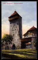 AK Rheinfelden, Blick zum Storchennestturm
