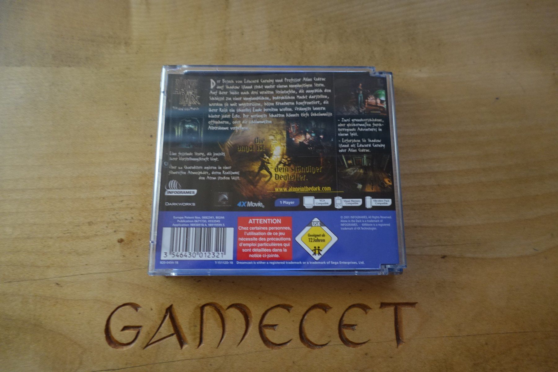 Sega Giochi: Alone in the Dark: The New Nightmare – Usato da Steinach venduto da Gamecet 2