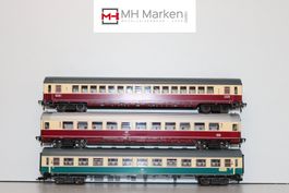 Fleischmann 5164/68/69 Personenwagen IC/TEE der DB DC GS OVP