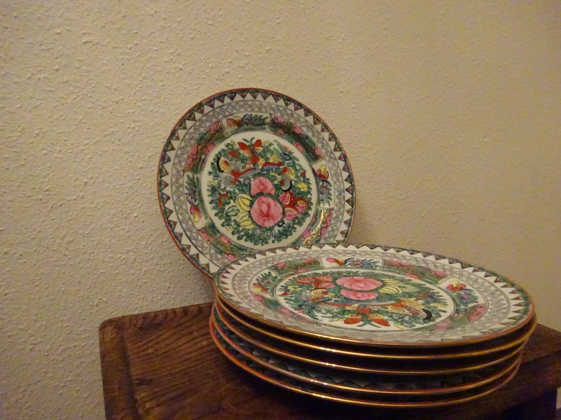 Teller: Vintage Teller Service Schmetterling - China – Gebraucht aus Esslingen von eintagammeer 5