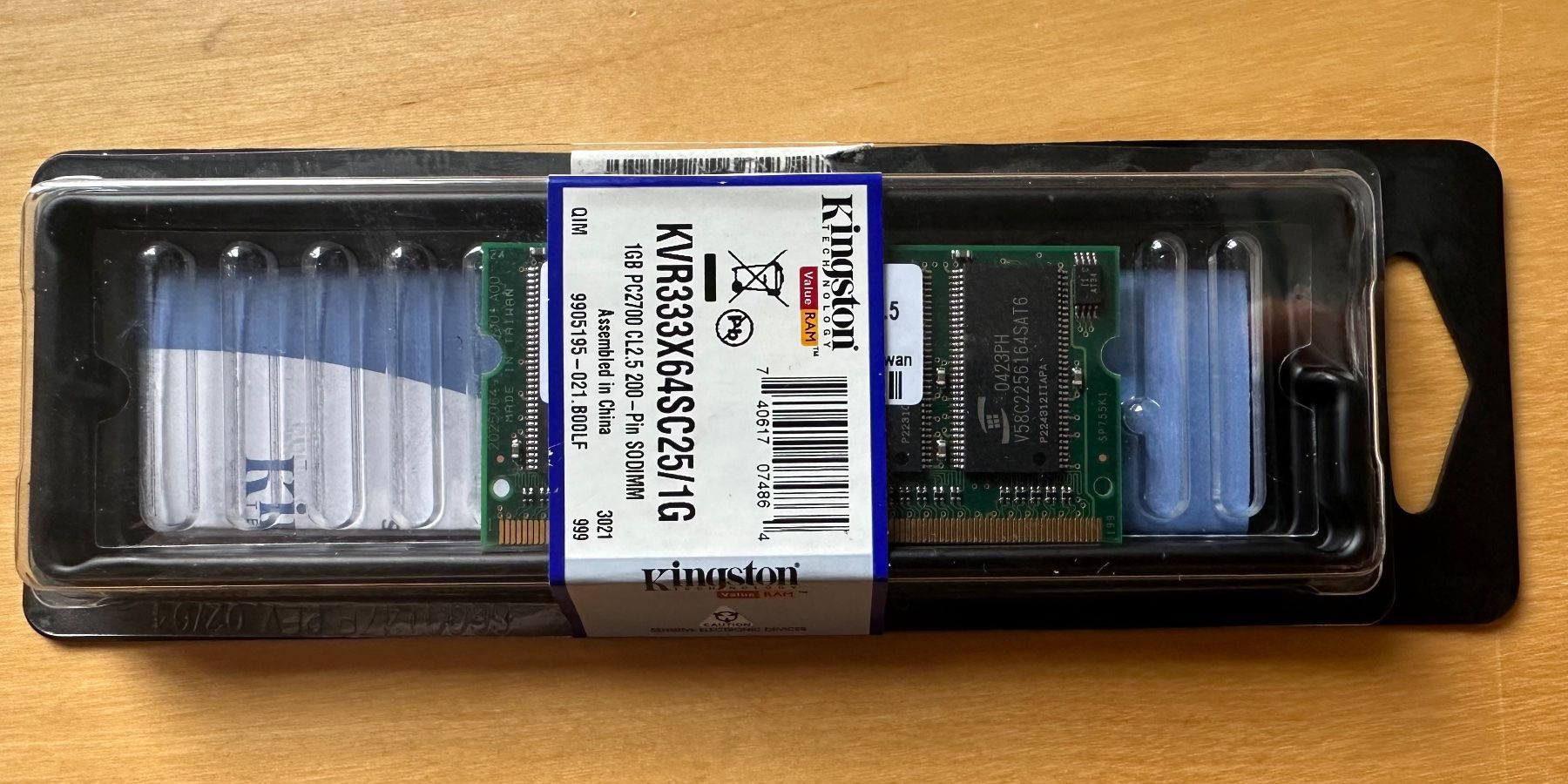 Kingston Mémoires / RAM: DDR RAM Modul 256 MB – D'occasion à Hittnau par har_7ndb