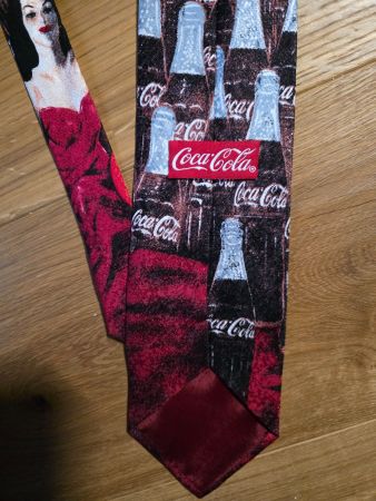Coca Cola - Kult Kravatte - 100% Seide Krawatte