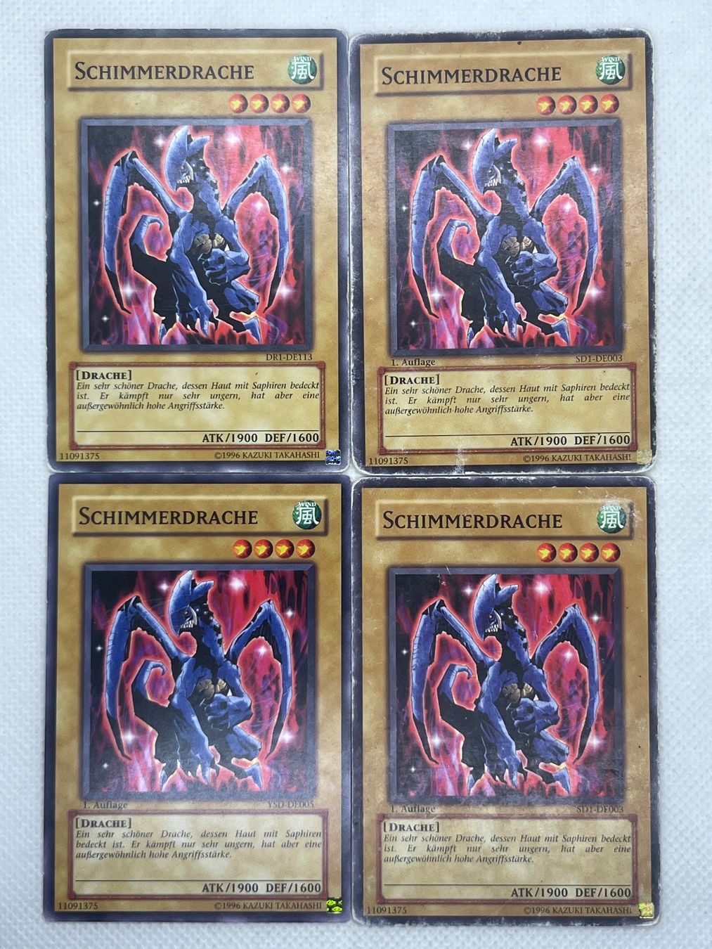 Yugioh Carte collezionabili: 4x Schimmerdrache Yugioh Karten – Usato da Hinterkappelen venduto da Kim1992