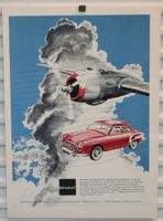 Orig. Werbung 1953 Renault Fregate / Madas Rechenmaschine
