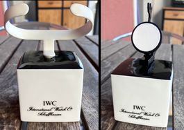 IWC Taschenuhr Armbanduhr Aufsteller Porzellan Uhrenständer