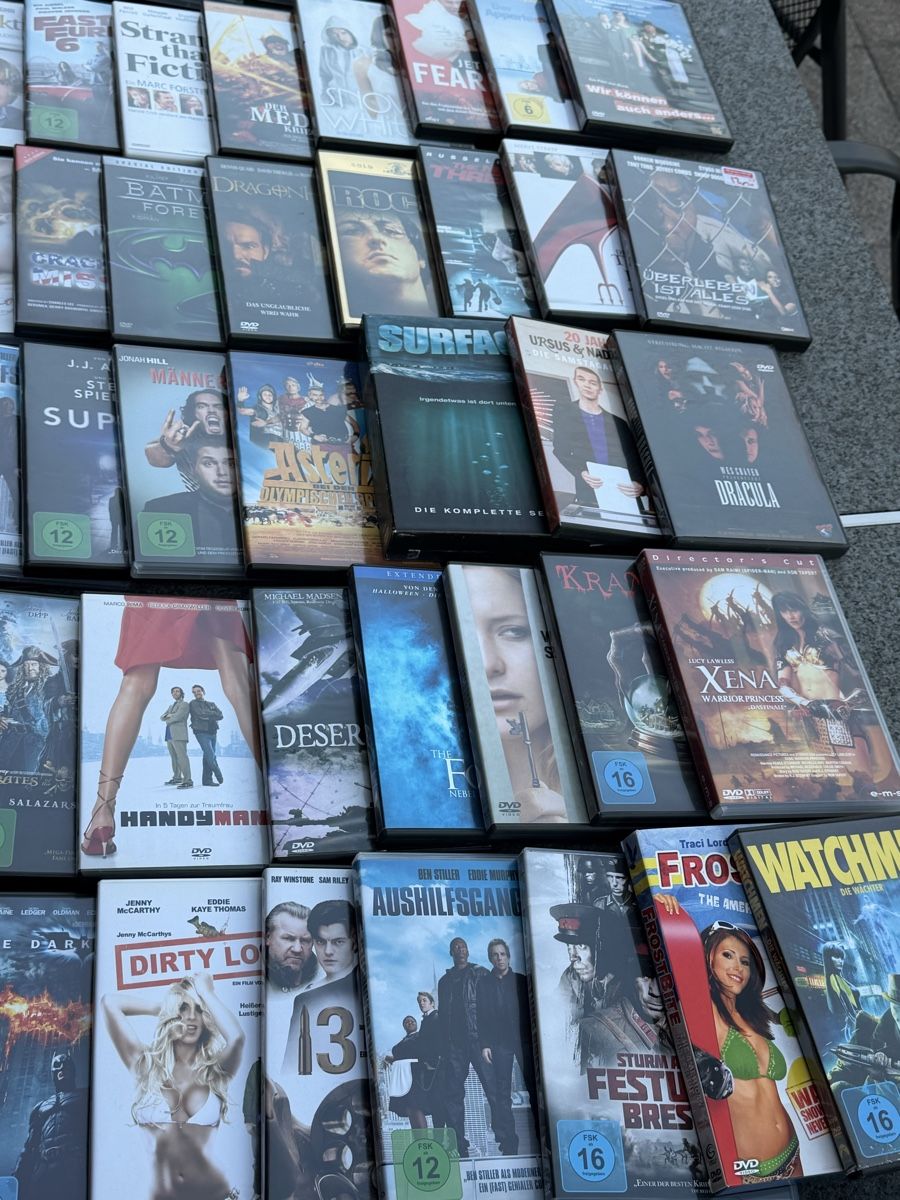 Tutti i DVDs: Ca 70 stk DVD Filme set Sammlung – Usato da Deitingen venduto da Himhip 3