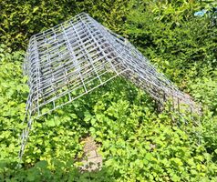 Treibbeet-Gitter-Dach, 1.5m lang