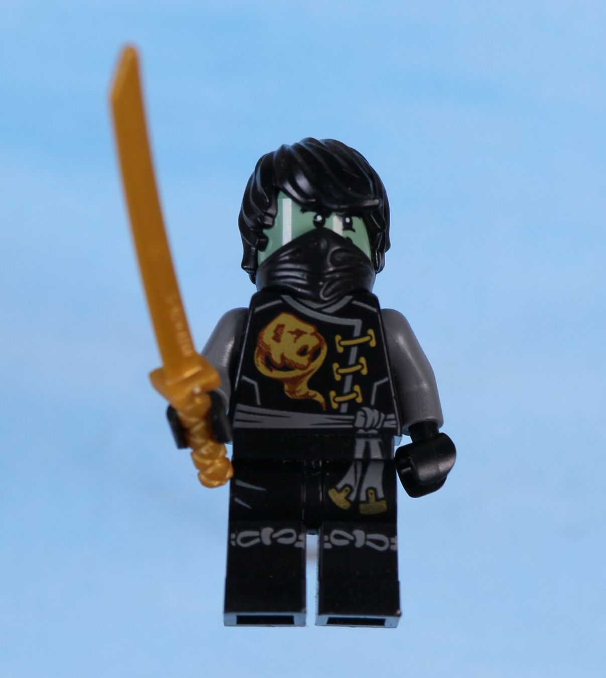 Lego Spielzeuge: LEGO Minifigur Cole - Skybound, Ghost, Hair – Gebraucht aus Hettlingen von Scholi99