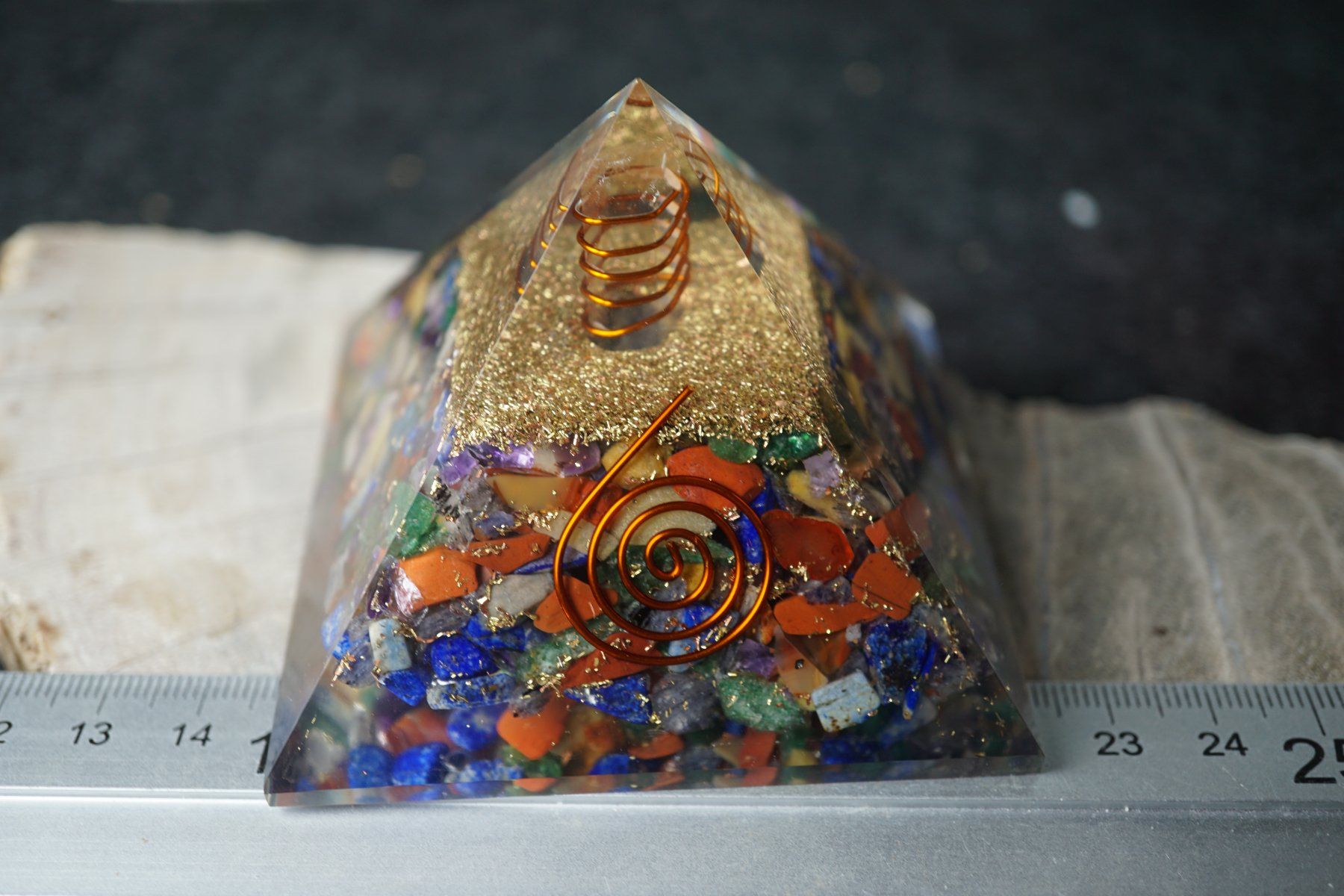 Minerali & Pietre curative: Gemischt Steine     Orgonit Pyramide aus  Konkurs – Nuovo e nell'imballaggio originale da Eschenbach SG venduto da topstone 7