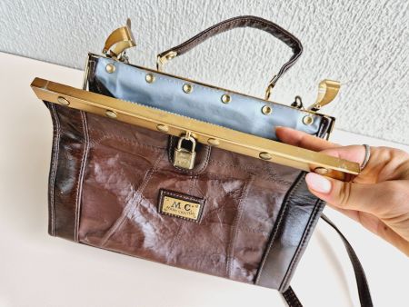 TASCHE VINTAGE BAG LEDER M.C. MARC CHANTAL LEDERTASCHE VINTA