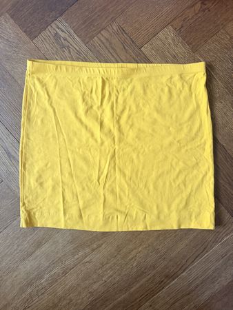 Gelber H&M Basic Rock, Grösse L (neuwertig)