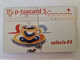 PTT Taxcard 5.- SELECTA.