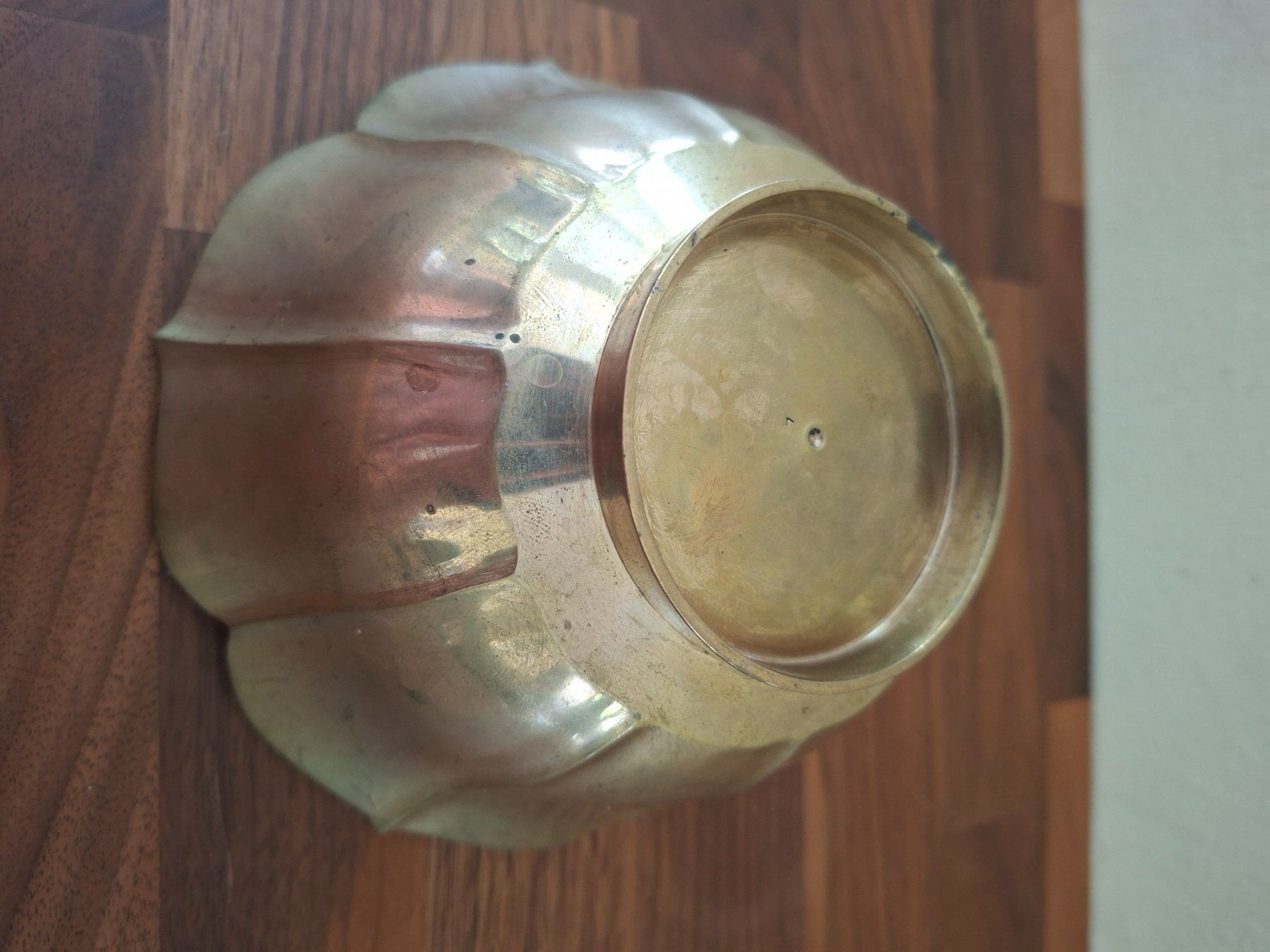 Ciotole: Dekorative Messingschale / Schüssel Messing in Blumenform – Usato da Boniswil venduto da Totomat-Lady2 4