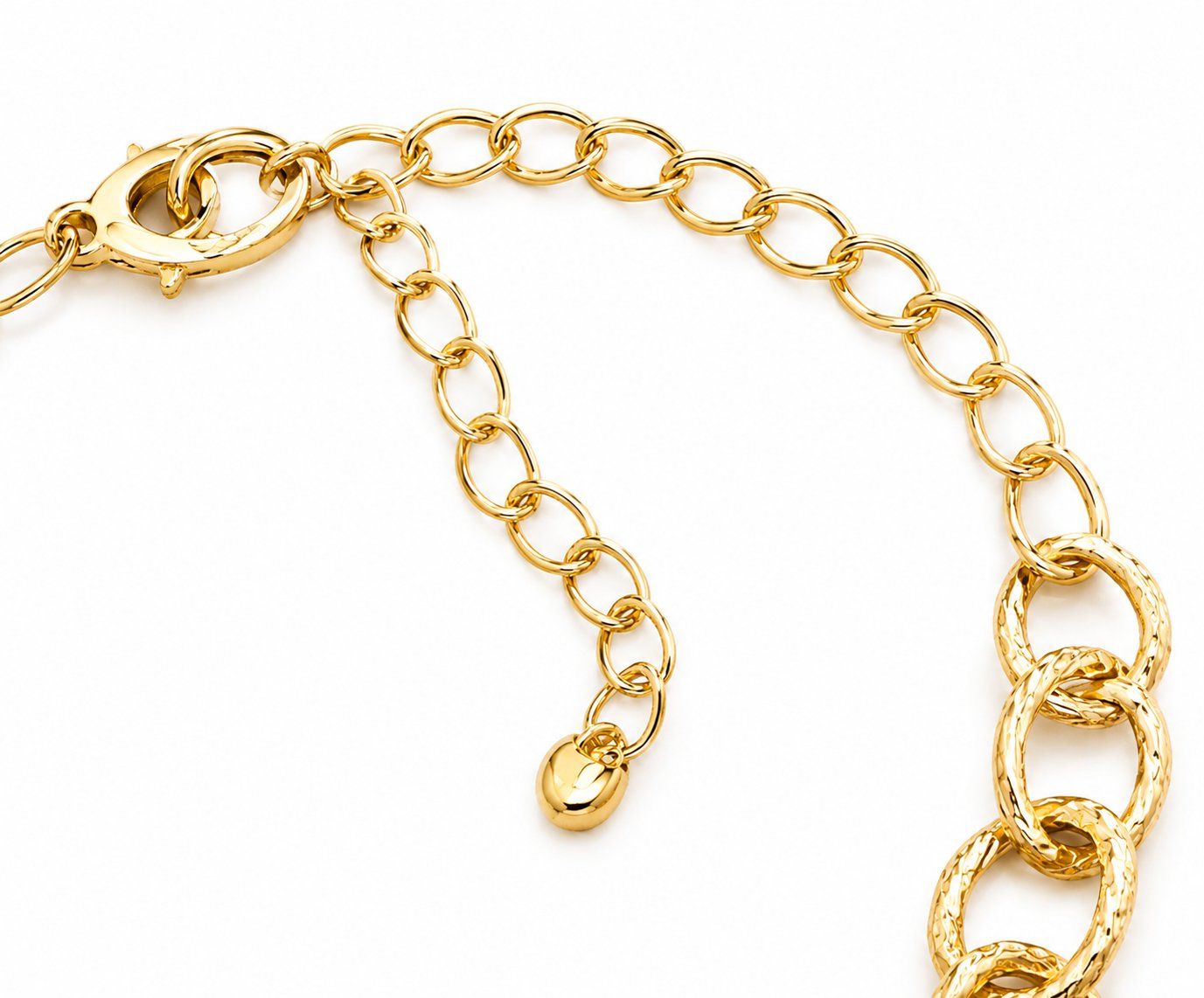 Catenine: Goldfarbene Gliederkette 47 cm – Nuovo (secondo la descrizione) da Fully venduto da VaneaSelection 3