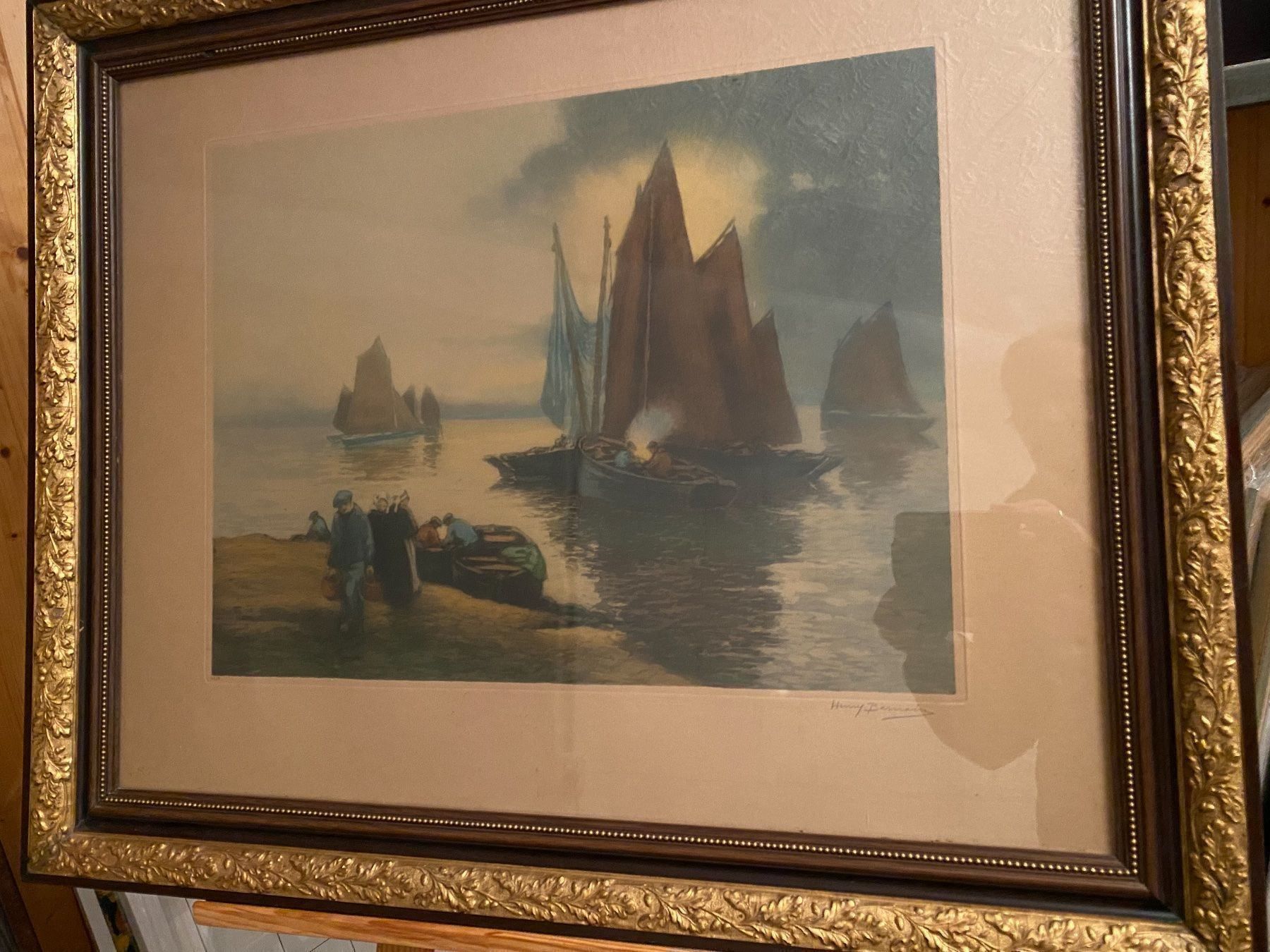 Grafiken & Lithographien: Henry Alphonse Barnoin 1882 - 1940 – Gebraucht aus Buochs von Chreschte2 1