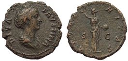 DIVA FAUSTINA bronze As